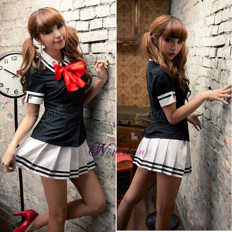 Seksualus, Japonų, korėjiečių Mergaitės mokyklinę Uniformą Moteris Sailor JK Kostiumas Anime Cosplay Kostiumai, Studentų, Paauglių Mergaičių, Klostuotas Sijonas