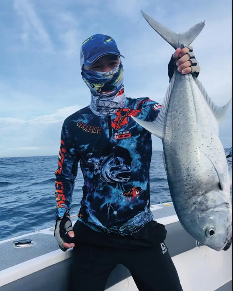 Furakuma Žvejybos drabužių Anti-UV žvejybos tinka Dviračių tinka nuo saulės greitai, džiovinimo, vėdinimo Orui ledo šilko Žygiai