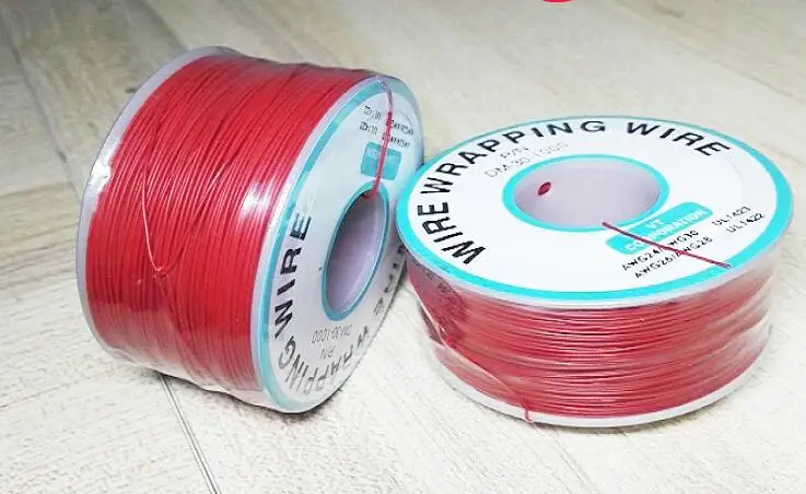 Nemokamas pristatymas 1roll/250M 30AWG Gerai vielos 30# jumper wire Plaukioja singlas core konservų vario viela, spalva parinktis
