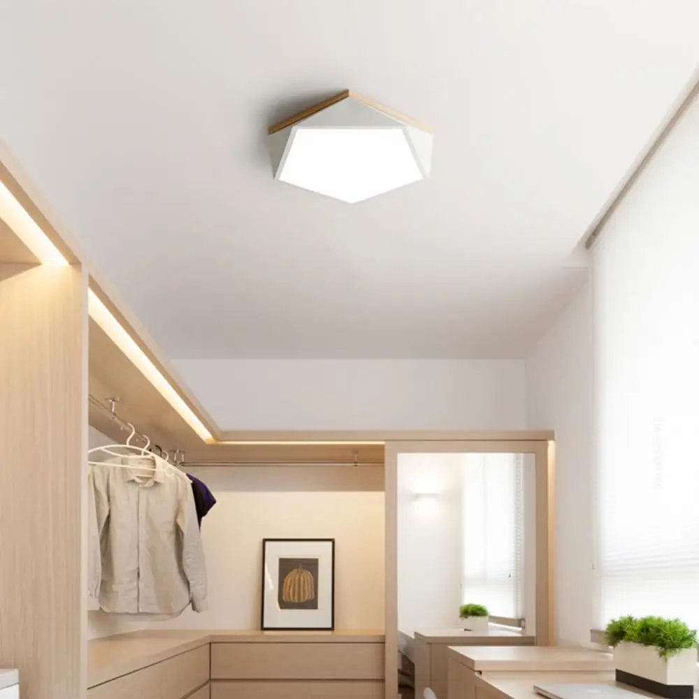 XIAOMI MIJIA LED Lubų šviesos HUIZUO Smart Lubų lempa Geometrinio stiliaus miegamojo, Vaikų kambario nakties šviesos patalpų šviestuvas APP