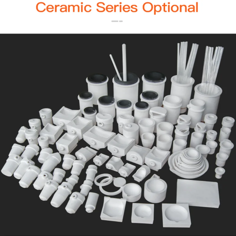 Aukštos Kokybės 10 Vnt / Set Kvadrato Formos Kvarco Tiglį Keramikos Tiglį Papuošalai Liejimas