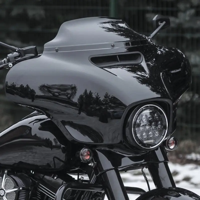 Universalus 7 Colių 75 W Apvalus LED Projektorius Žibintų Lemputė Harley Motociklo Variklis ir LED Žibintai