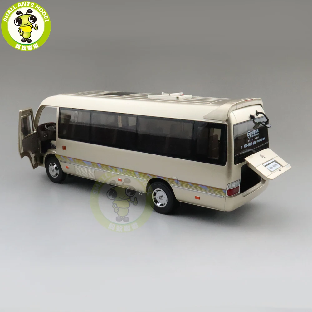 1/24 Aukso Drakonas XML6700 Kast Serijos Mini Autobusų Van Diecast Miesto modelį, Žaislai, Dovanos Berniukams