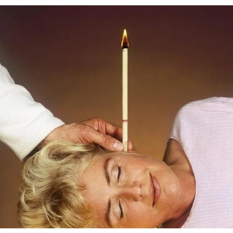 10vnt/daug Ausų Vaško Šalinimo Žvakė valymo žvakės Sveikos priežiūros tuščiavidurio kūgio supylimo gydymo Indiana Terapijos kvepalų vaško žvakė