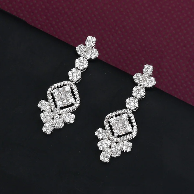 TIRIM Dubajus Prabangus Elegantiškas Vestuvių Karoliai Rinkinys Moterims Kubinis Cirkonis Vestuvių Papuošalai Rinkiniai Brides Priedai Wed Jewelri