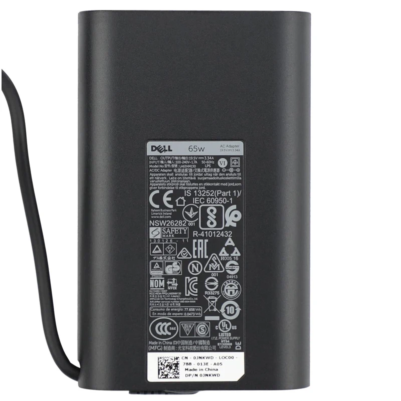 Naujas Originalus UL Išvardytų AC Įkroviklis Dell Latitude 3190 Nešiojamas Maitinimo Tiekimo Laido Adapteris