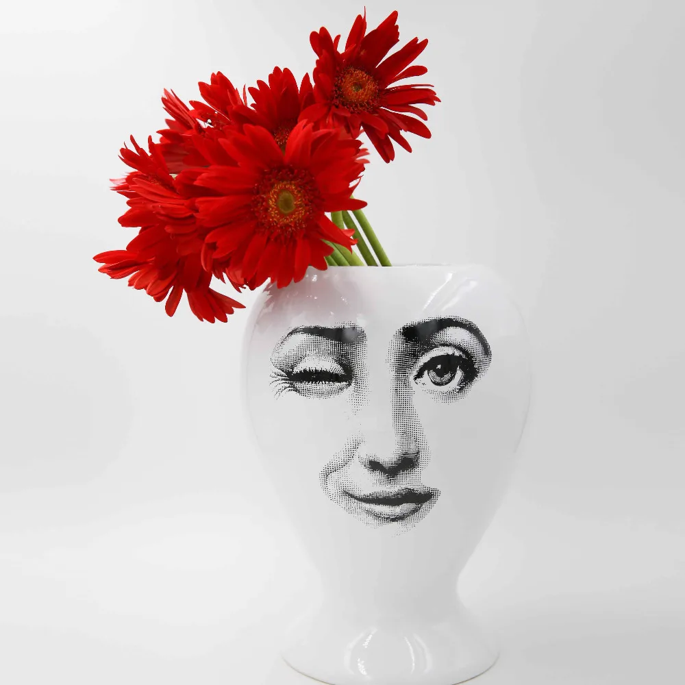 Naujas Kūrybinis Dizainas Modelio Italijos Milano Rosenthal Piero Vaza Kambarį Dekoruoti Sandarinimo Porceliano Vaza Vaza