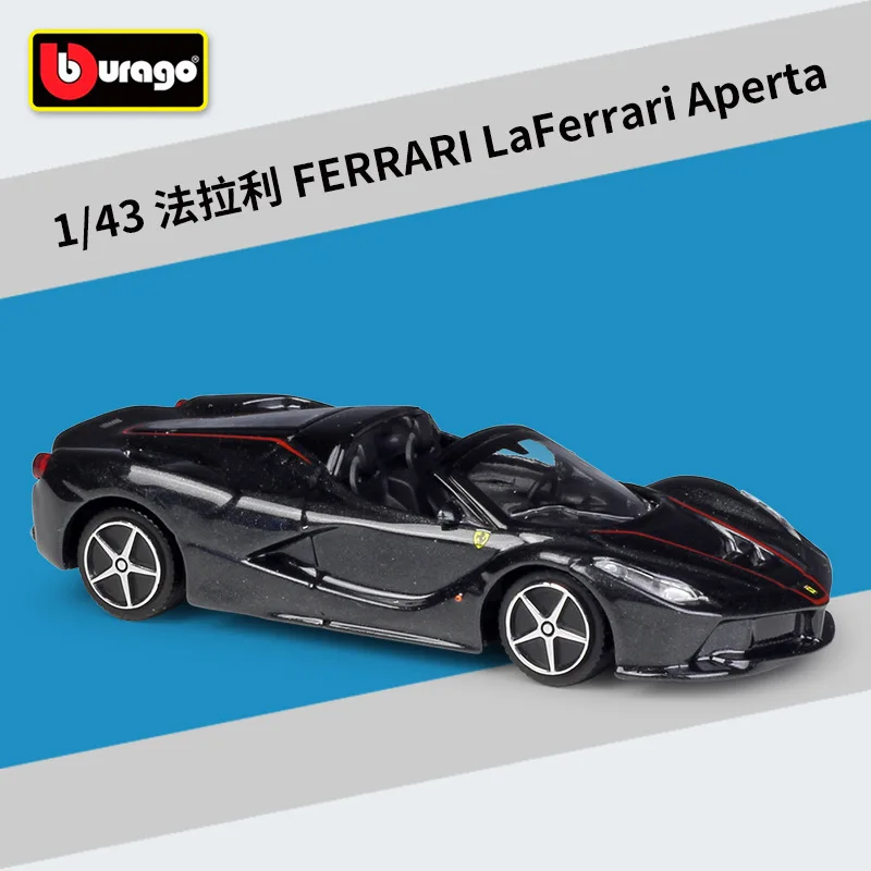 Bburago 1: 43 Ferrari 488 Voras rad lydinio automobilio modelio Surinkimo Dovana Apdailos žaislas