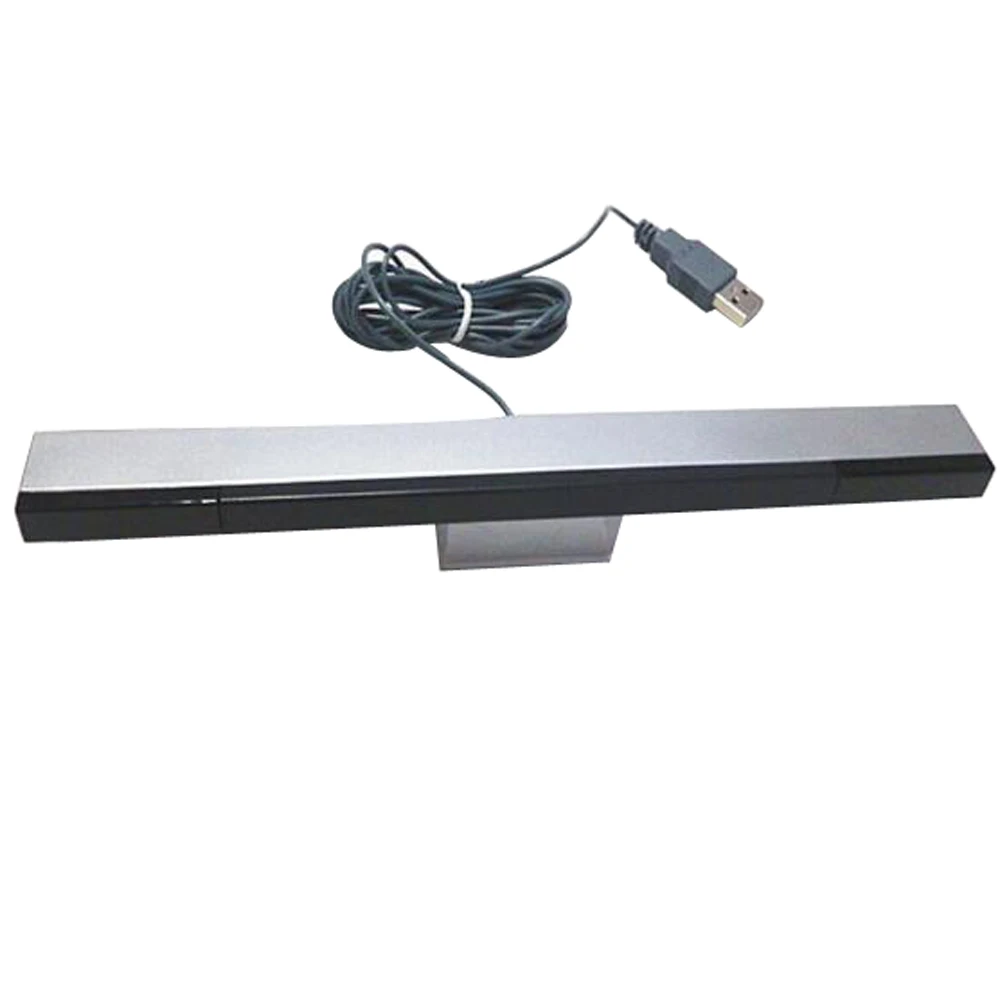 20pcs Naujas USB Infraraudonųjų spindulių TV Ray Laidinio Nuotolinio valdymo Jutiklis Baras Imtuvas Induktyvumo Nintendo Wii Konsolės
