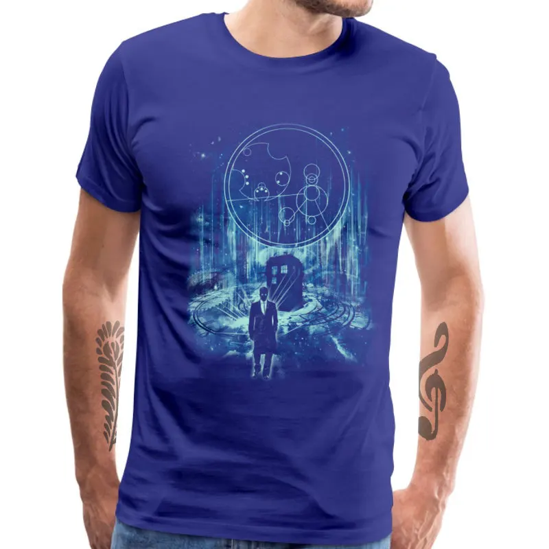 Aš Esu Gydytojas T-shirt Vyrams Lovecraft Gydytojas, Kuris Tee Marškinėliai Tardis Viršūnes Atsitiktinis Tėvo Diena Medvilnės Apvalios Kaklo T Shirts Naujiena