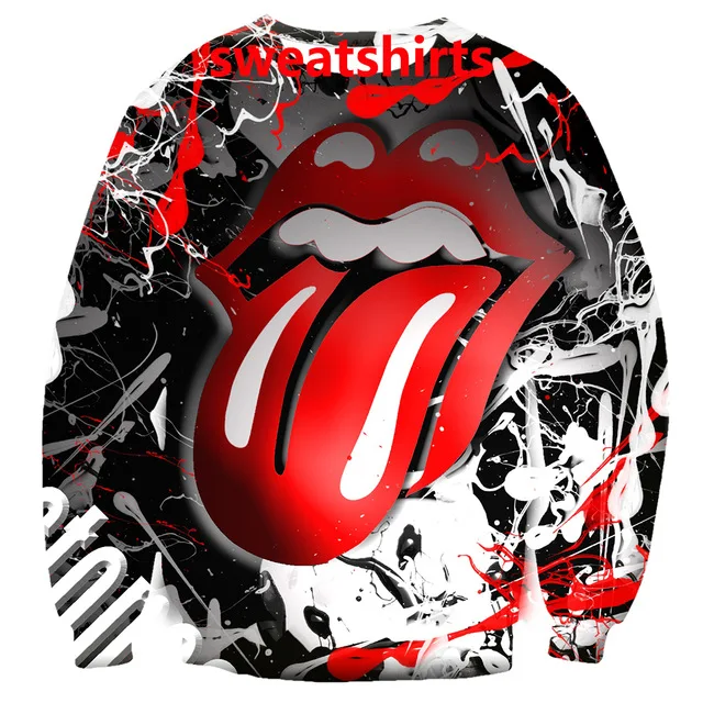 Rolling Stones Hoodie Vyrų 3d Spausdinimo Hoodie/Shirts/Kelnes Harajuku Atsitiktinis Šortai Juokinga Streetwear Palaidinės Hoodies