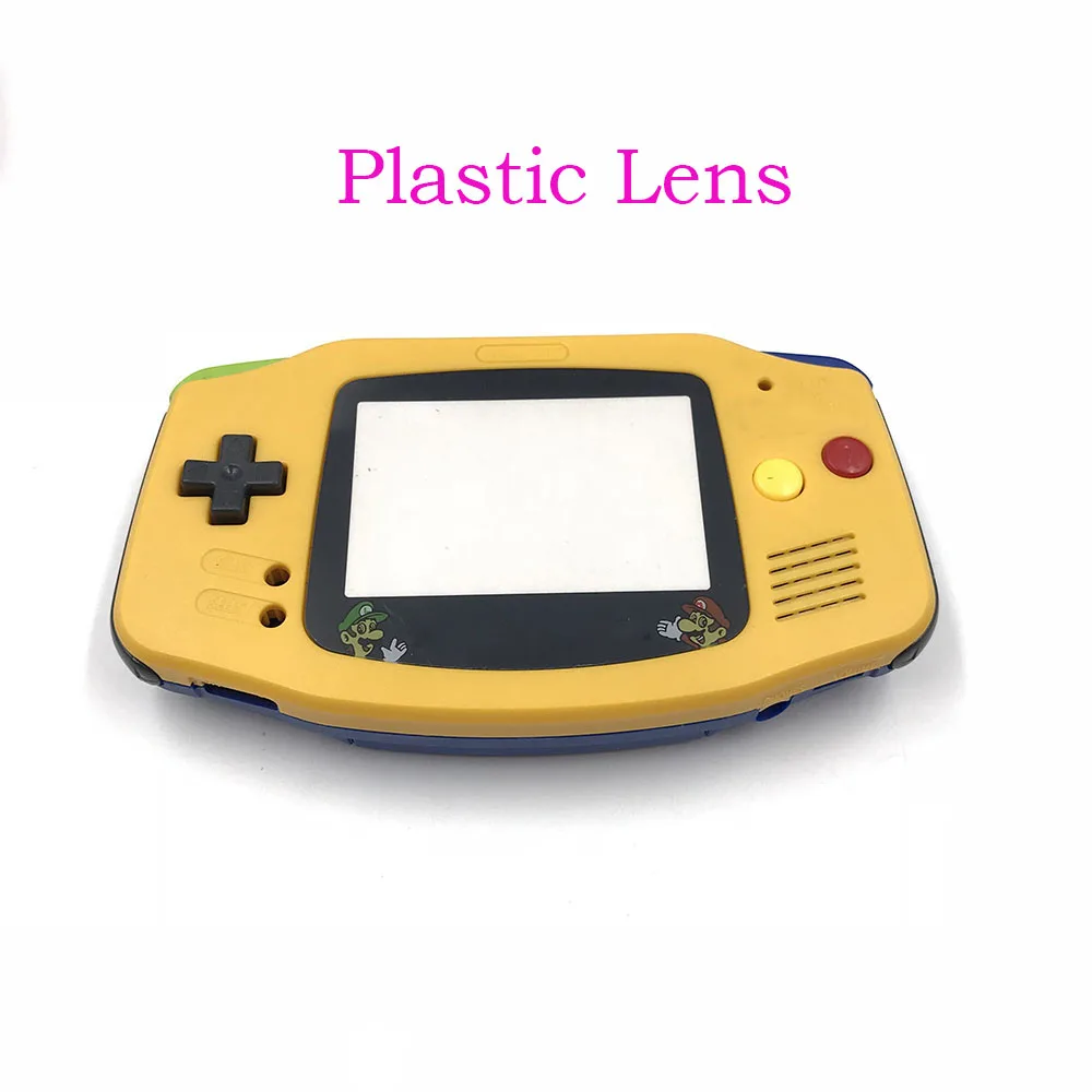 Pakeitimo Geltona Mėlyna Būsto Shell Padengti Nintendo Gameboy Advance GBA