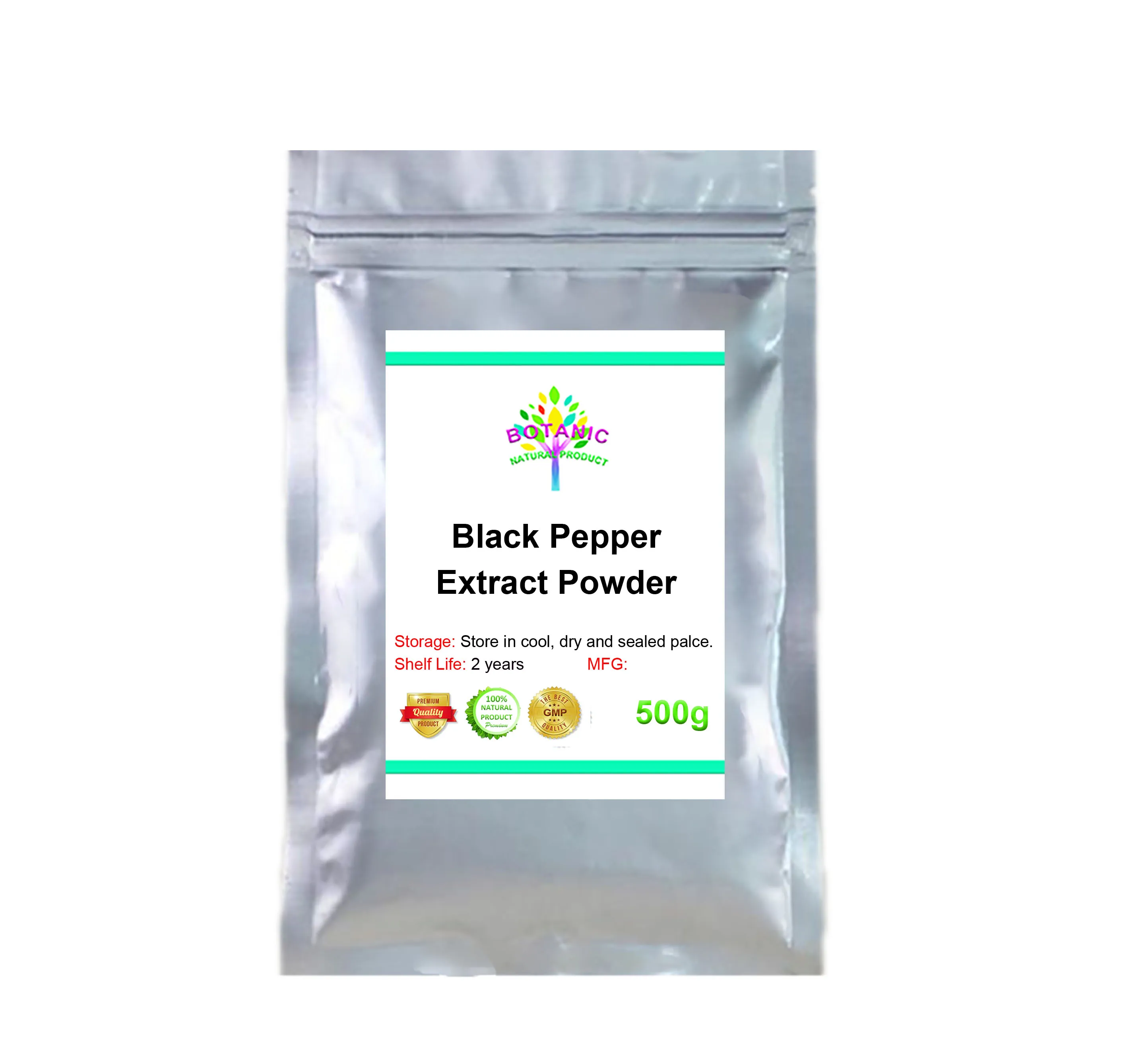 100-1000c geriausia funkcija juodųjų pipirų ekstrakto milteliai, natūralus piperino miltelių,