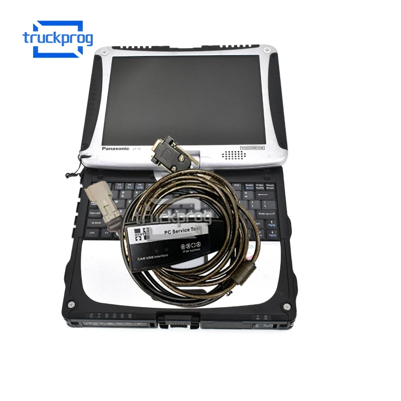 CF19 nešiojamas Jeilio Hyster PC Aptarnavimo Įrankis GALI USB Adapterio Kabelis Ifak šakiniai krautuvai diagnositc įrankis