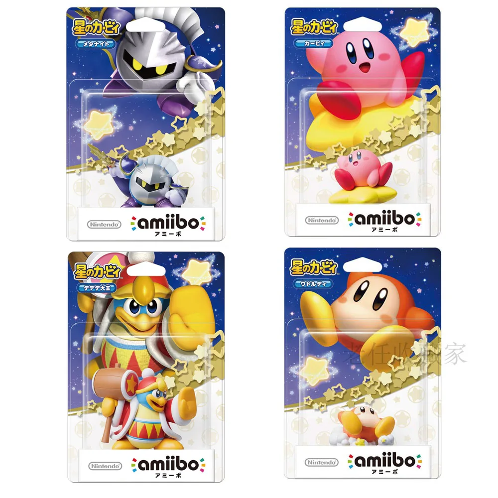 Nintendo Perjunkite NFC Internete Amiibo Kirby Dedede Krypavimas Dee Meta Riteris Retas Pomėgiai Modelis Veiksmų Žaislas Duomenys