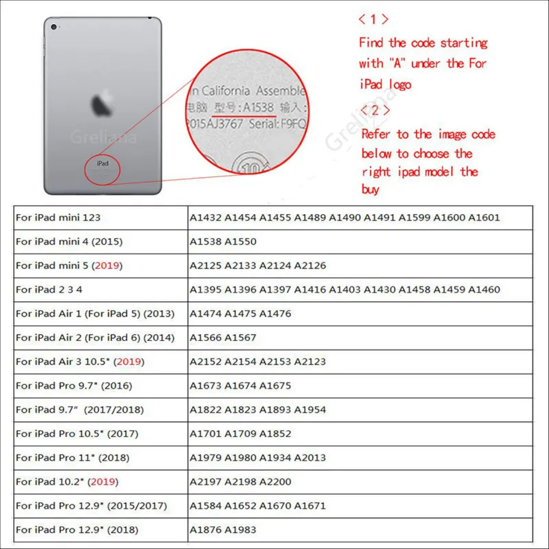 Case For iPad Pro 12.9 Padengti AA1895 A1876 A1671 A1584 A1652 Lengvas, Plonas Viršelis Magnetas iPad 12.9 2017//2018/2020