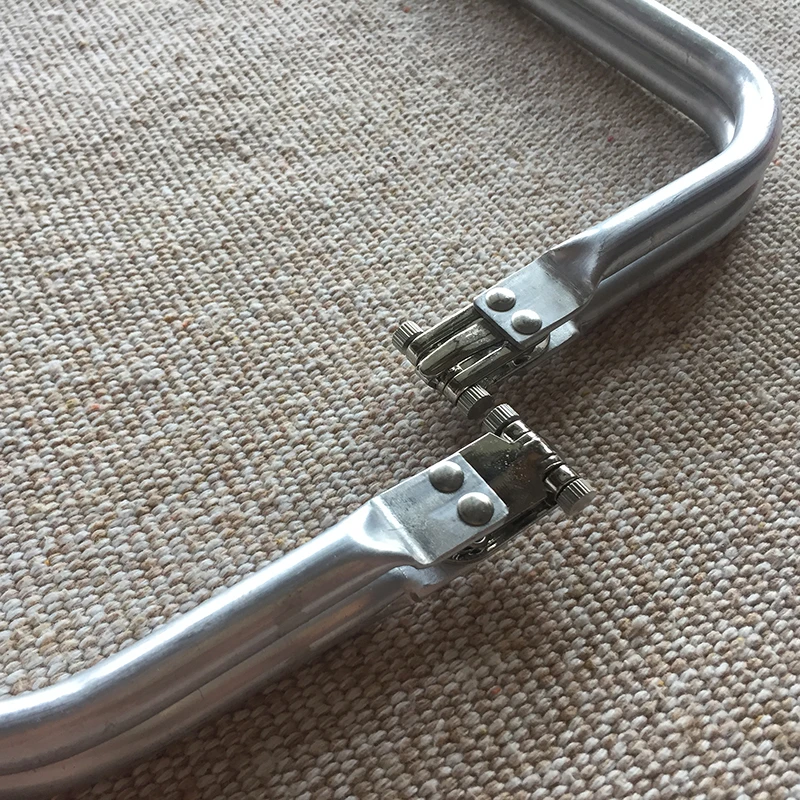 16 colių metalo rėmas aliuminio, vamzdinės vidinis lankstas Maišo rėmo rankinėje rėmelį