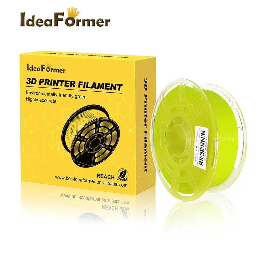 Ideaformer 3D Spausdintuvo Kaitinimo PLA+/PLA 1.75 mm 1KG Per Roll, Vakuuminio Pakavimo Nauji PLA Medžiaga, 3D Spausdinimas, 3D Rašikliai