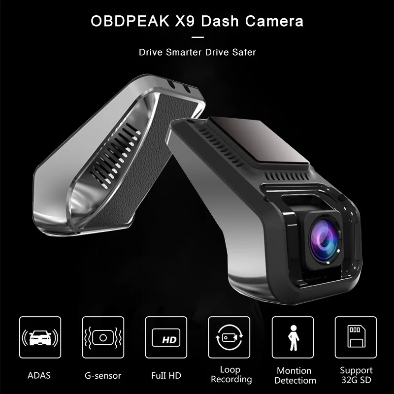 X9 Paslėptas Smart WIFI, Automobilių DVR Multimedia Player ADAS Brūkšnys Cam Mini Kamera 1080P HD Objektyvas Vairavimo Diktofonas, Paslėptas Tipo, skirtos Android