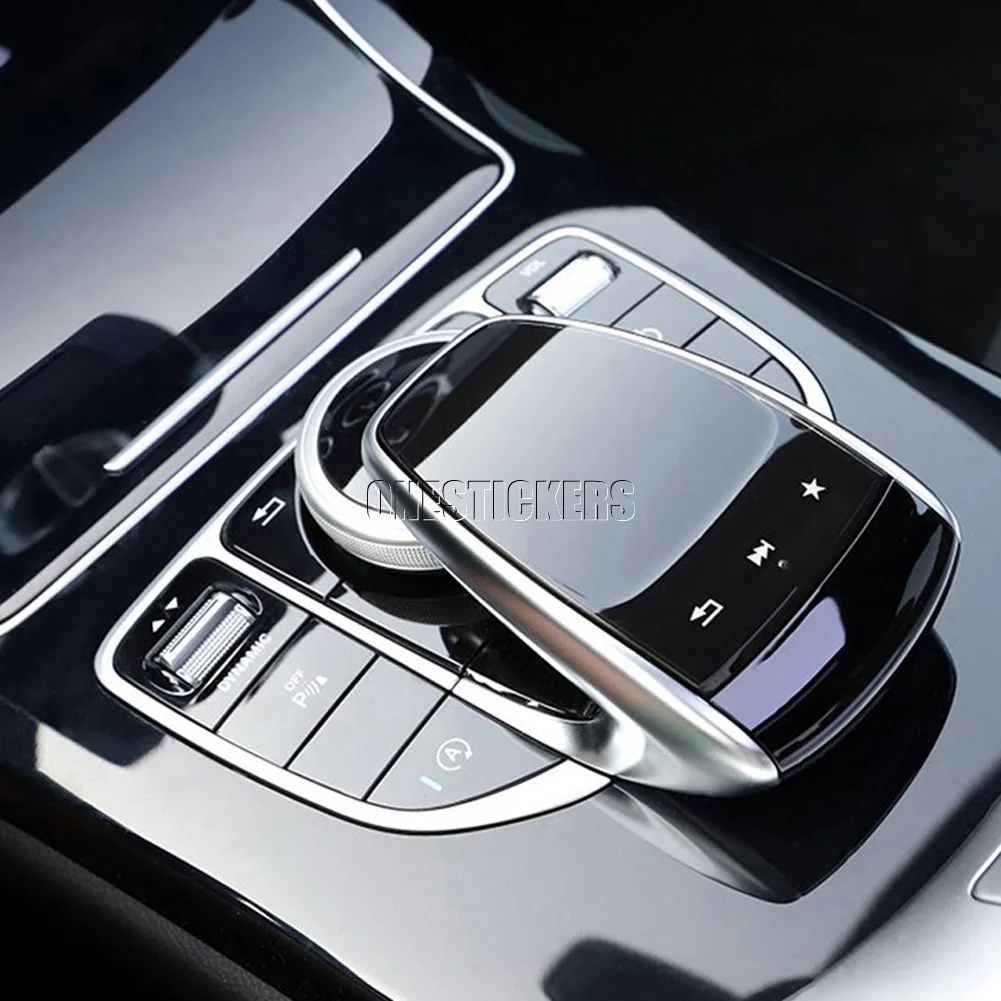 Mercedes Benz C E V GLC Klasės W205 W213 X253 W463 G463 G500 Automobilių Konsolė Multimedijos Pelės Mygtuką TPU Raštas Filmas