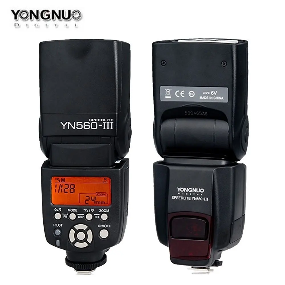 YONGNUO YN560III Belaidžio Flash Speedlite YN560 III Universal Flash Canon Nikon SONY, Olympus Panasonic 