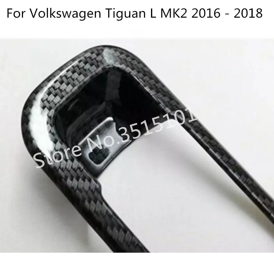 Automobilio Anglies Pluošto pilotu Daiktadėžė Žiedas Blizgančiais Priekinis Skydelis 2vnt Volkswagen Tiguan L TiguanL MK2 2016 2017 2018 2019 2020