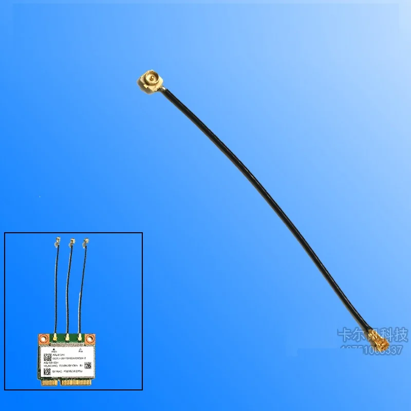Ipex4 kartos į ipex1 kartos bazės perkėlimo kabelis, antena eilė Jungtis BCM94360HMB tinklo plokštė