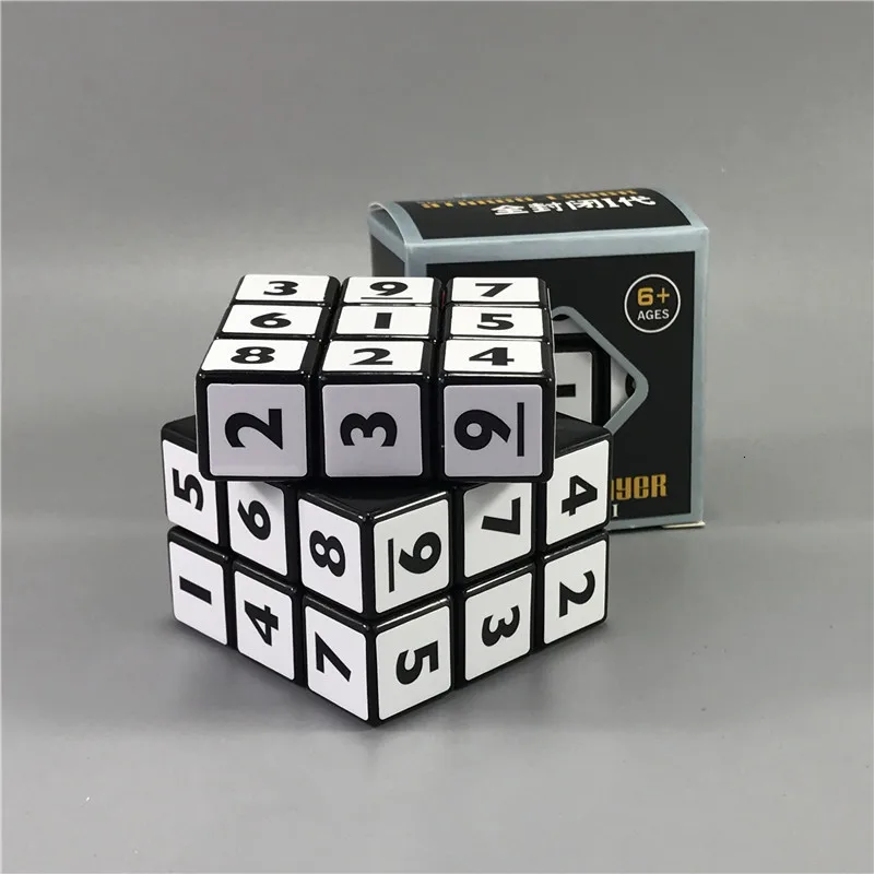 Neo Magija Sudoku Skaitmeninis Kubas 3x3x3 Profesinės Greitis Kubeliai Galvosūkiai Speedcube Švietimo Žaislai Vaikams, Suaugusiems, Vaikams, Dovanos