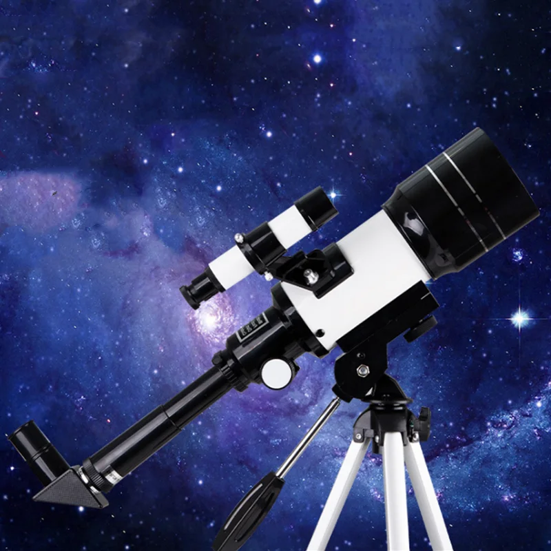 Aukštos kokybės kelionių lauko erdvės stebėjimo teleskopas su nešiojamų trikojo profesinės HD astronominis teleskopas