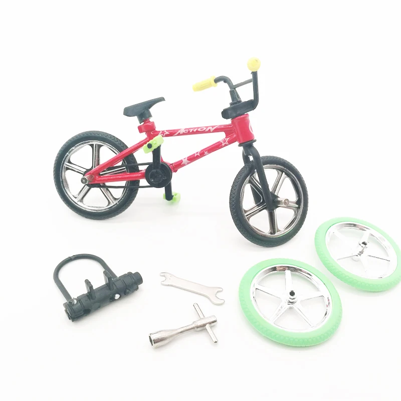 1 Rinkinys Mini Piršto Dviračių Tech-Denio Brūkštelėkite Trix Piršto Dviračiai Žaislai BMX Modelio Dviratį, Žaislai Vaikams