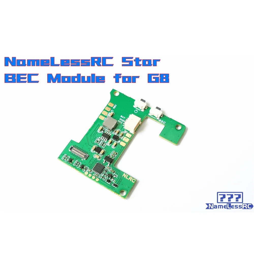 2.4 g NameLessRC Star BEC Modulis 2-6S 5V/2.1 A Gopro Hero8 FPV Lenktynių Freestyle Cinewhoop Drone 