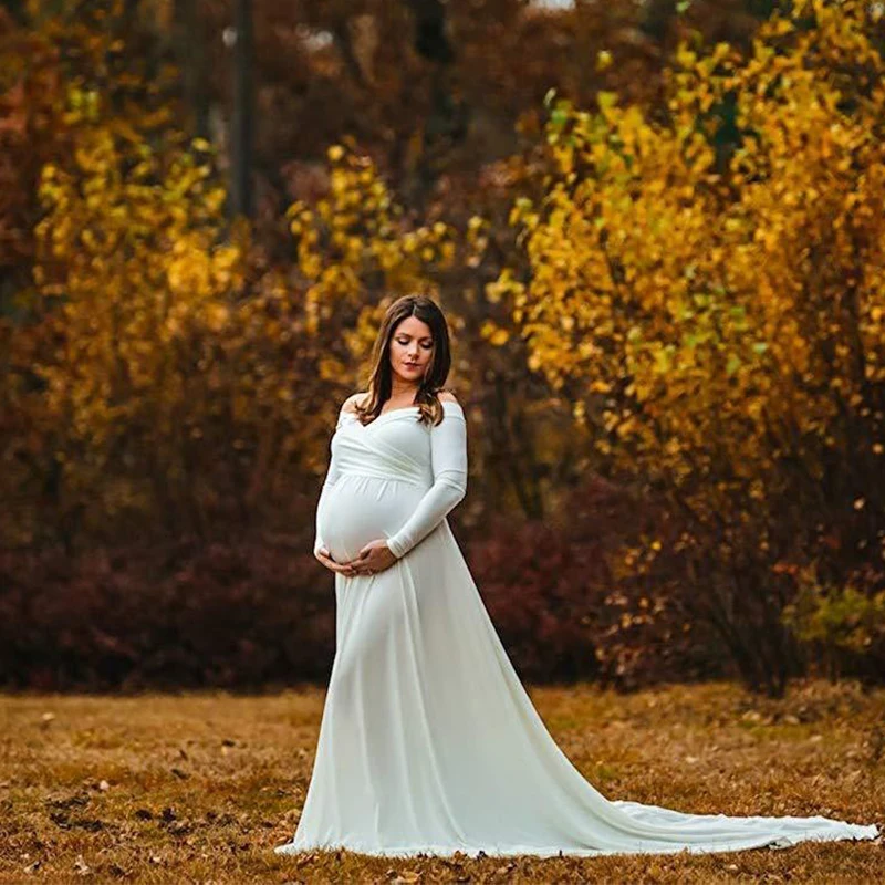 Motinystės Suknelės Už Nuotrauką Šaudyti Motinystės Fotografija Rekvizitai Nėštumo Suknelė Fotografijos Maxi Suknelės Suknelė Nėščioms Drabužius