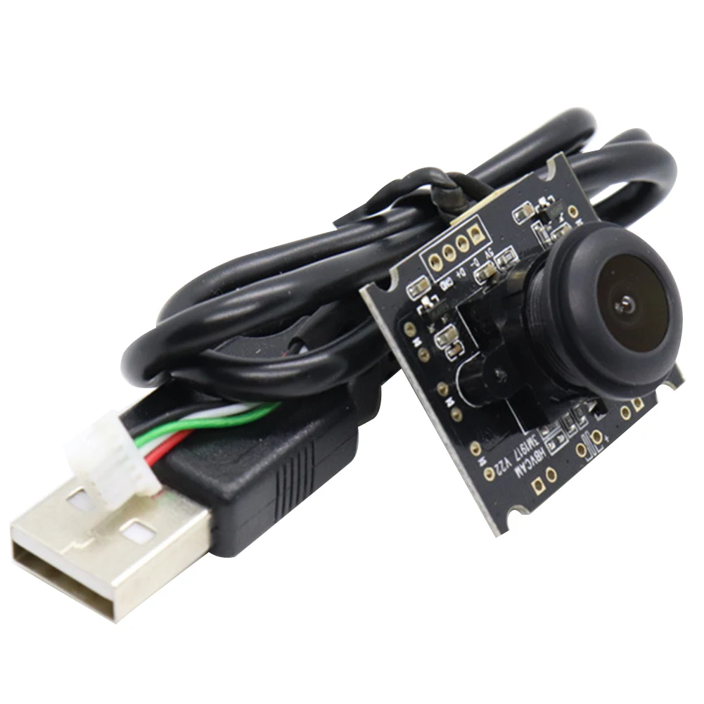 USB Diską, Nemokama ir Lengvai Įdiegti Plataus Kampo Elektroninių Fiksuotas Fokusavimo HD 3 Mln. Pikselių Kamera Modulis ATM OV3660 Dieną Naktį Vizija