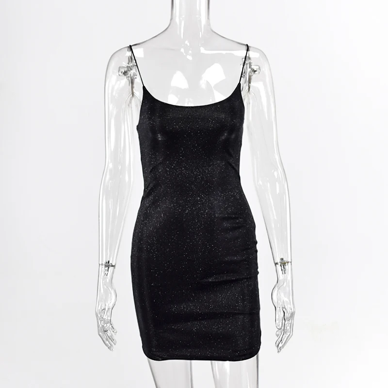 YICIYA Sodo Dviejų Sluoksnių Sparkle Suknelės Moteris Šalis Naktinis Klubas Dėvėti Seksualus Ruožas Slim Fit Bodcon Mini Suknelė Juoda Vestido 2020 m.
