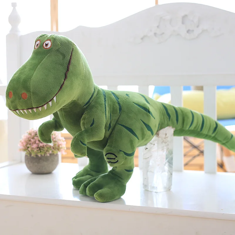 1pc 40-100cm Naujas Dinozauras, Pliušiniai Žaislai Animacinių filmų Tyrannosaurus Mielas Įdaryti Žaislas Lėlės Vaikams, Vaikų Berniukų Gimtadienio Dovana
