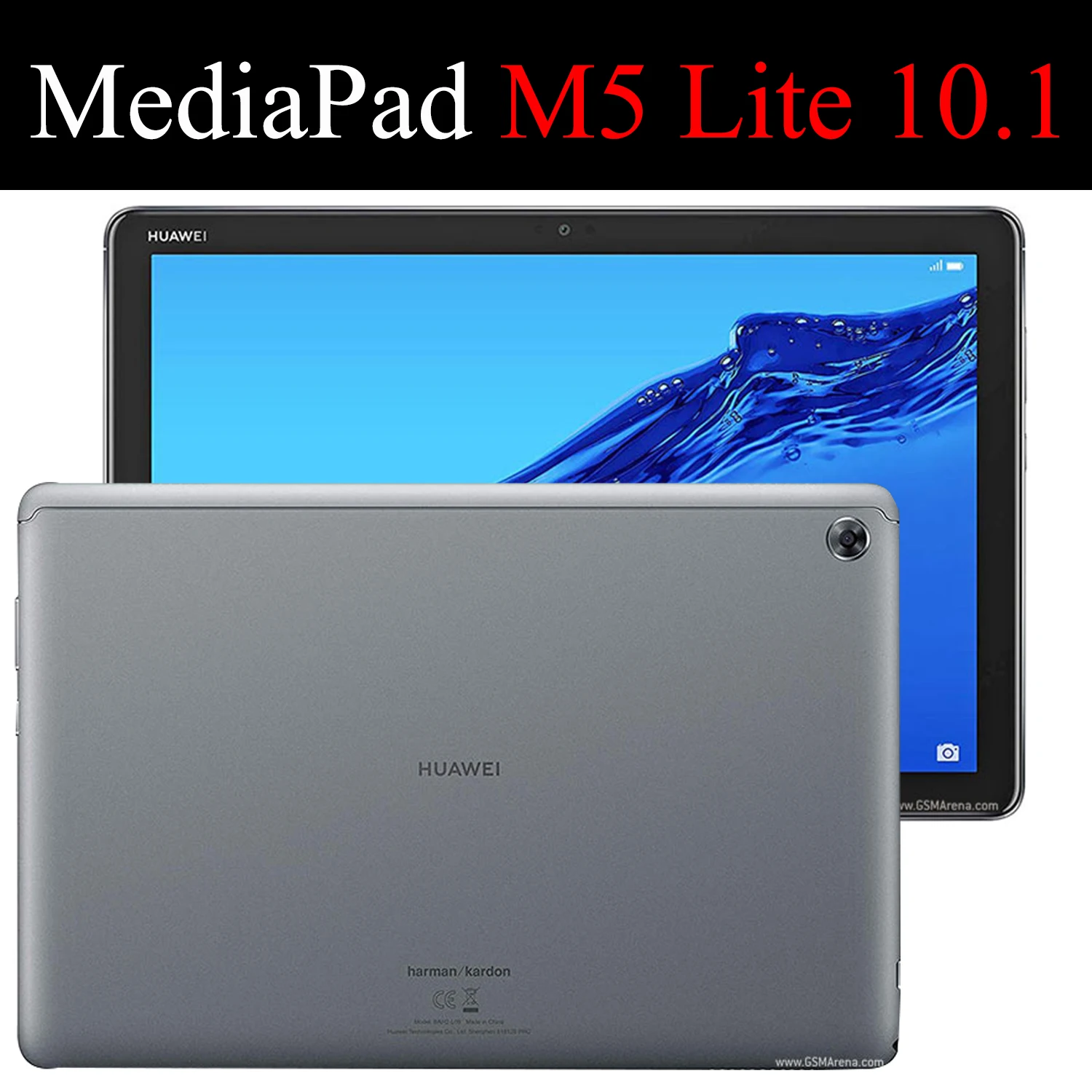 Planšetinio kompiuterio atveju, Huawei MediaPad M5 lite 10.1 Skaidrus oro Pagalvė apsaugos Minkštas viršelis Kritimo atsparumo funda už BAH2-W19/L09