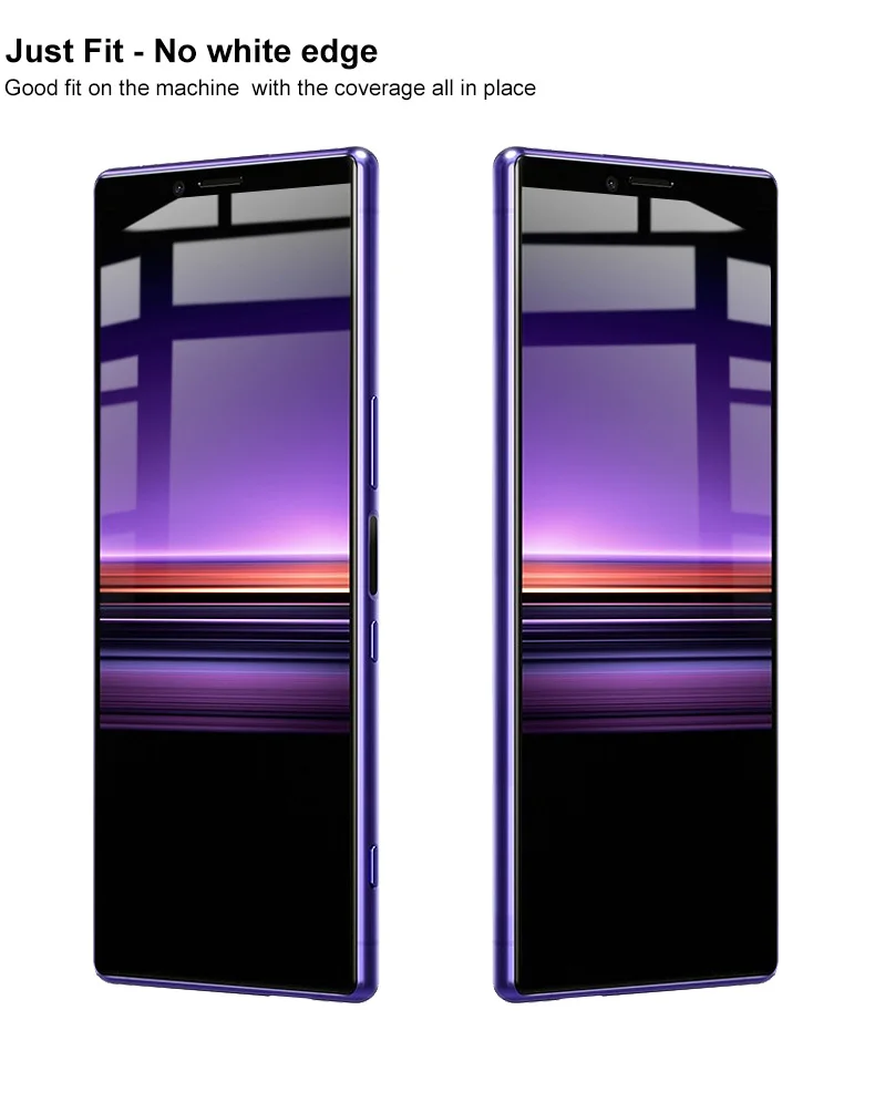 IMAK Sony Xperia 1 stiklinė Screen Protector Pro+ Versija Visą Ekraną AB 