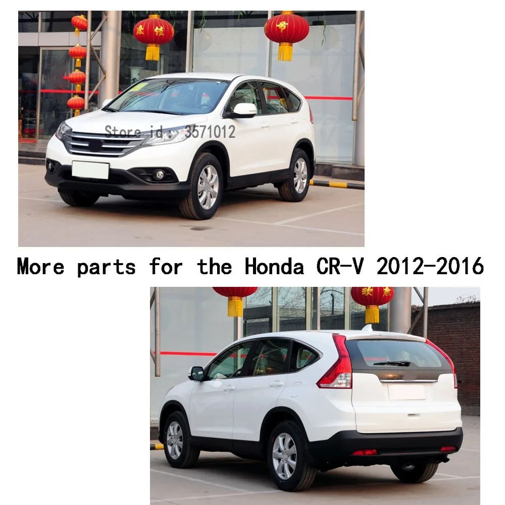 Honda CRV CR-V 2012 m. 2013 m. m. m. 2016 automobilių stilius Pusės Durų apdailos Juostelės Liejimo Srauto lempos skydelis bamperis gaubtai 4pcs