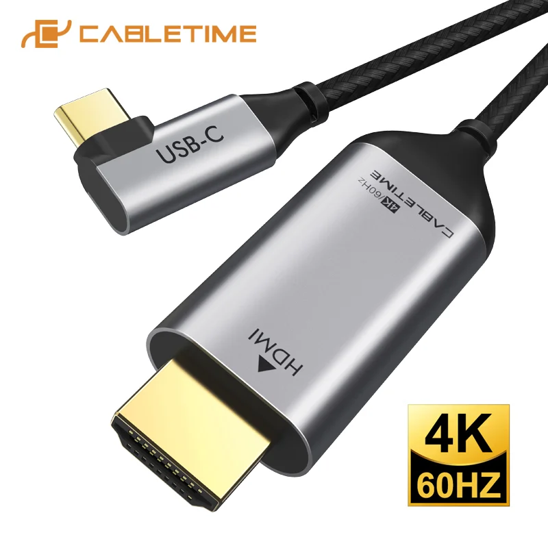 CABLETIME USB C HDMI Kabelį, Tipas C) - HDMI 