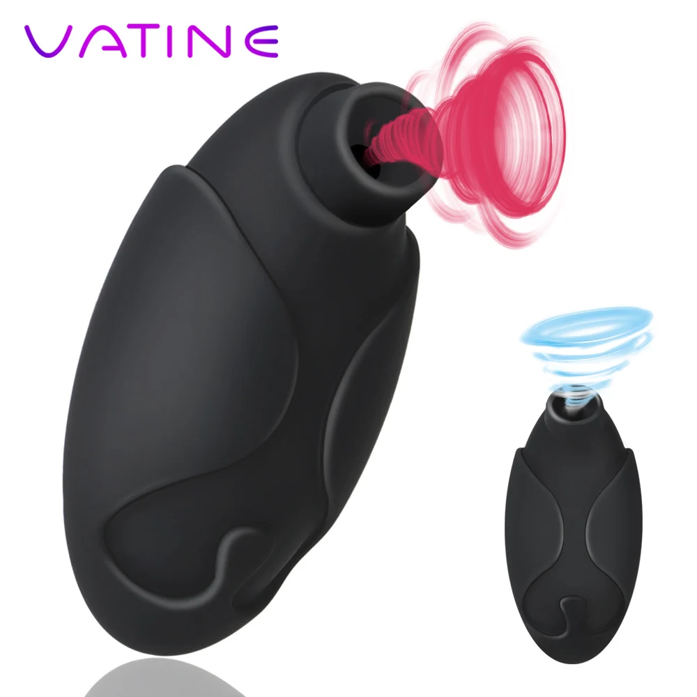VATINE 7 Greičių Čiulpti Spenelį Vibratorius Klitorio Gyvis Stimuliatorius Vibracija, Oralinis Seksas, Moteris Masturbator Sekso Žaislai Moterims