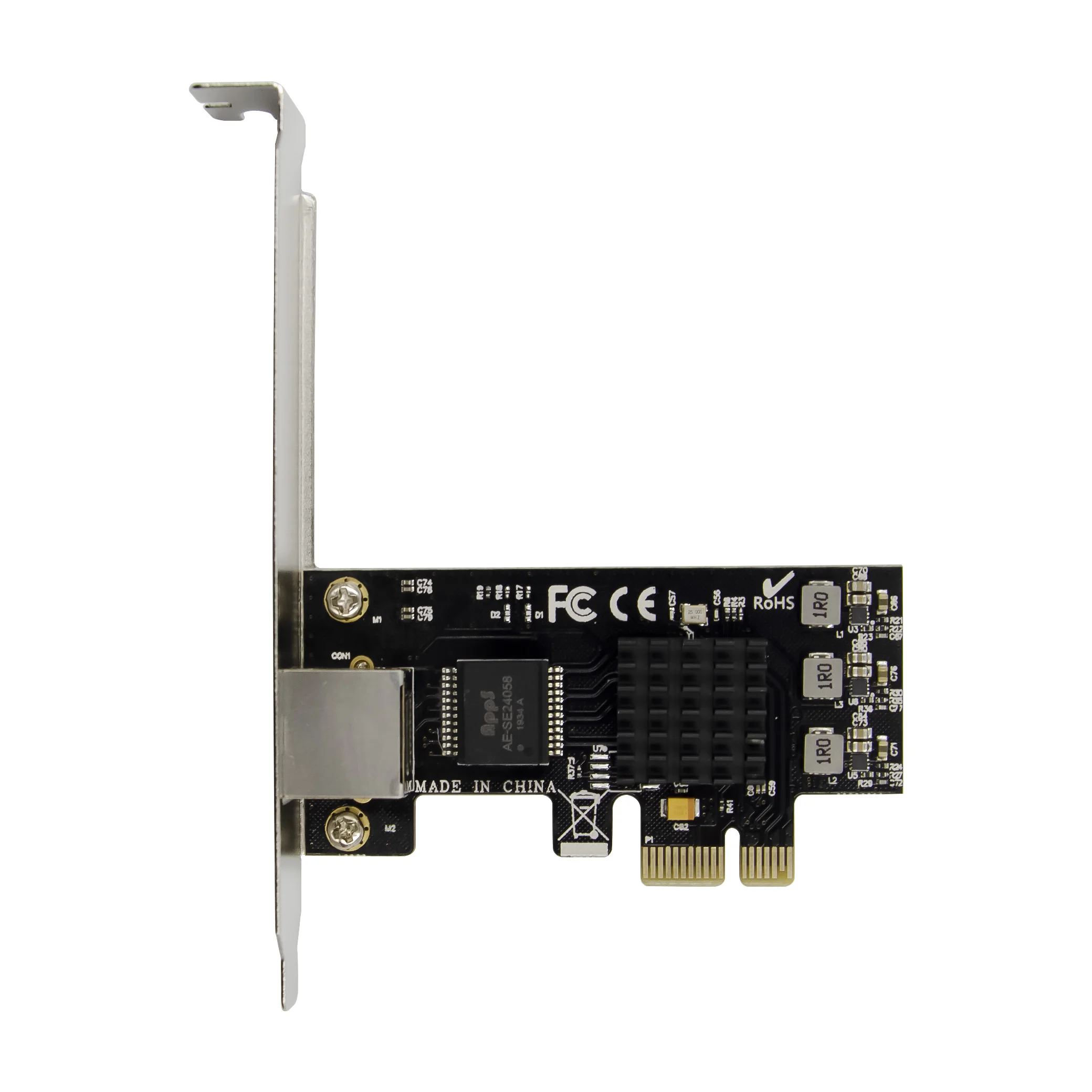PCI-E 2,5 G Tinklo Adapteris PCIe1X 2.5 G lan Card su 