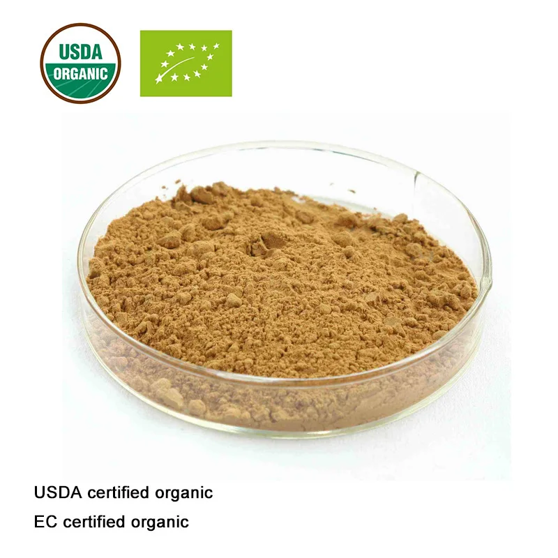 USDA ir EB Sertifikuotų ekologiškų Ginkgo Biloba Ekstraktas 20:1 gingko lapų flavonoidų