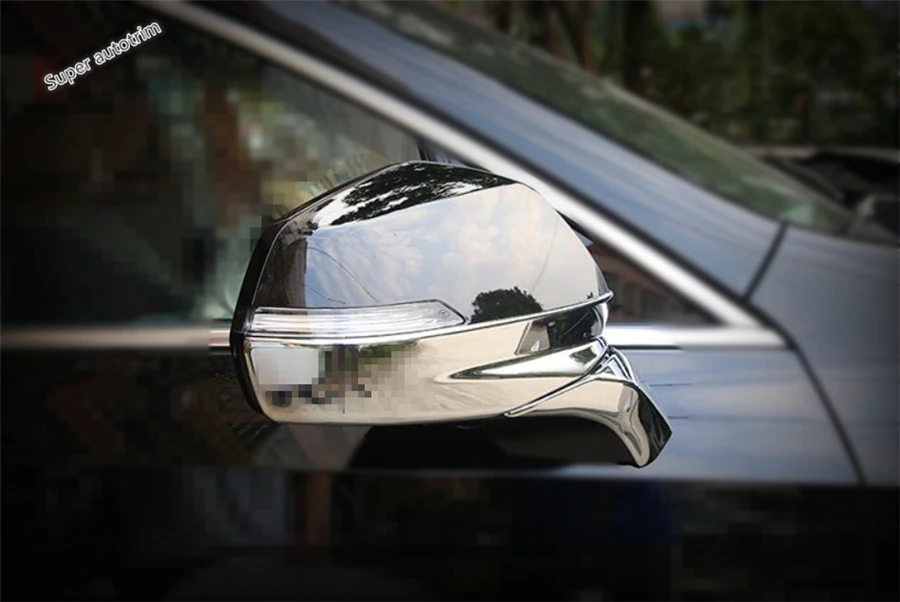 Lapetus Šoninės Durys galinio vaizdo Veidrodžio Juostelės Streamer Apsaugos Dangtelio Apdaila Tinka Cadillac XT4 2019 M. - 2021 ABS Priedai Išorė