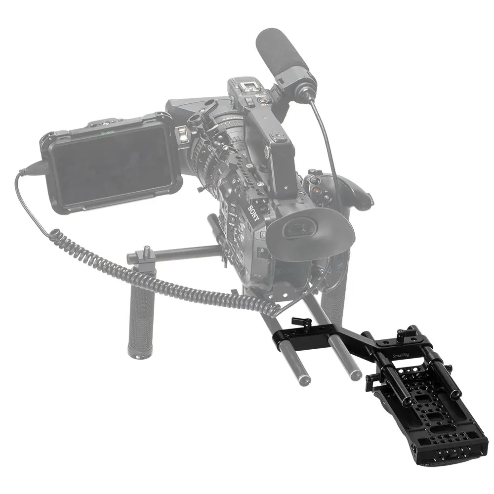SmallRig Vaizdo Stabilizatorius Pečių Trinkelėmis Rinkinys su Z-formos kompensuoti pjesė Vaizdo Kamera vaizdo Kamera DV/DC Palaikymo Sistema DSLR Įrenginys