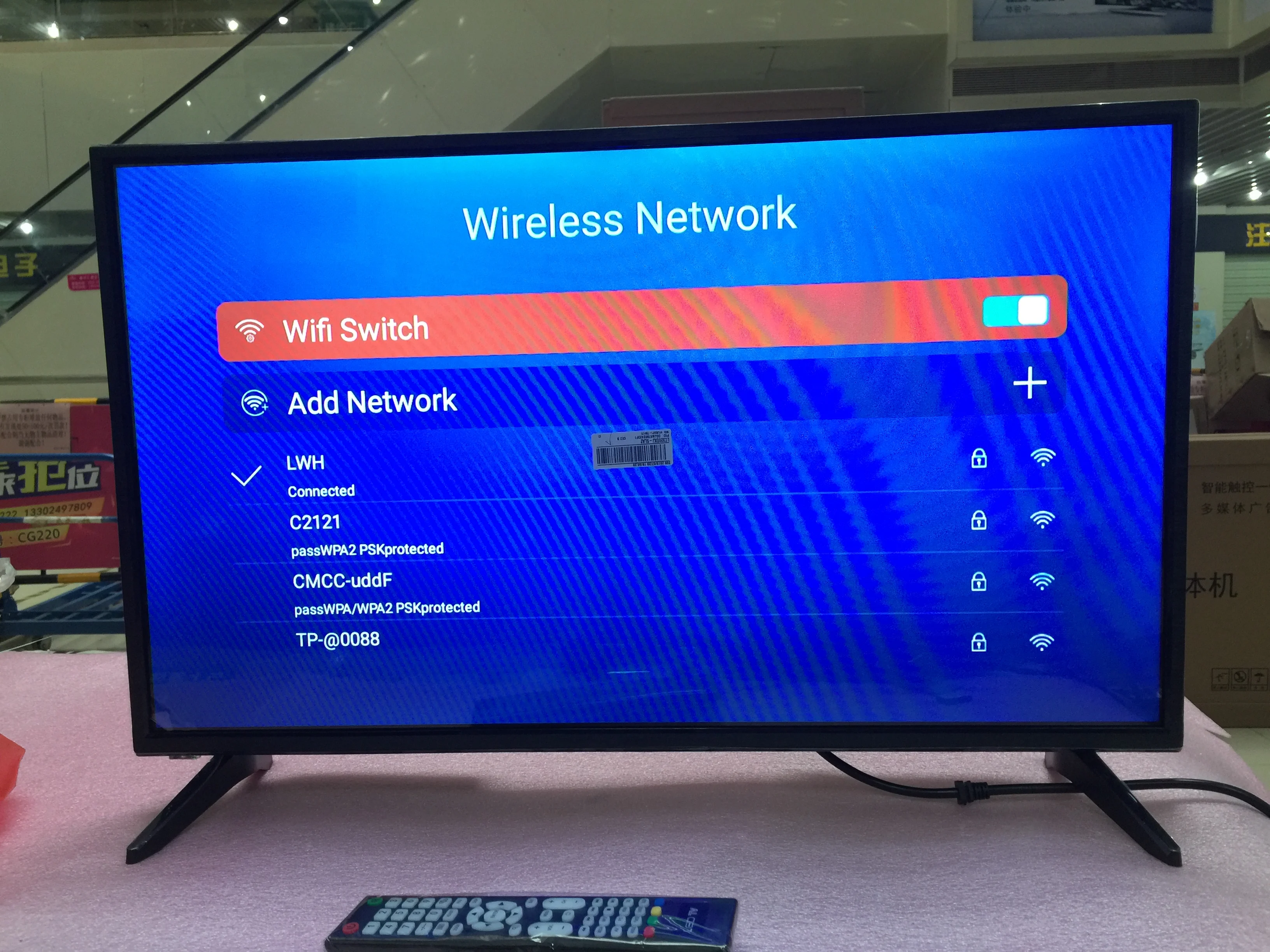 32 colių ekranas + pasaulinė versija mokantys įvairių užsienio kalbų t2 TV android OS smart wifi led televizorius TV