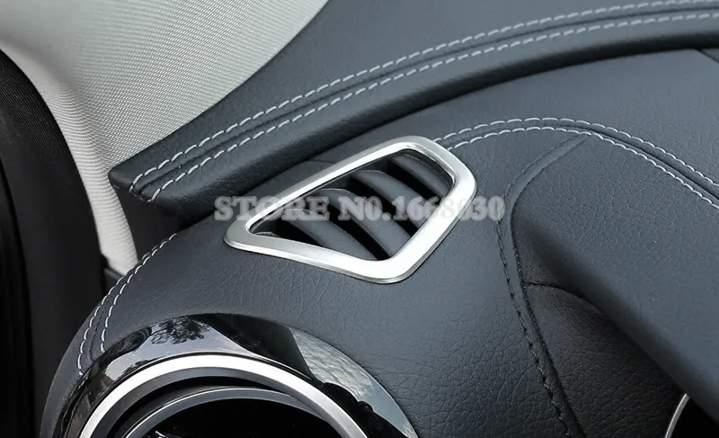 Nerūdijančio prietaisų Skydelio Oro Ventiliacijos Angos Dangtis, Skirtas Mercedes Benz E Klasės W213 S213 2017-2020 Automobilių accesories interjero Automobilių apdailos