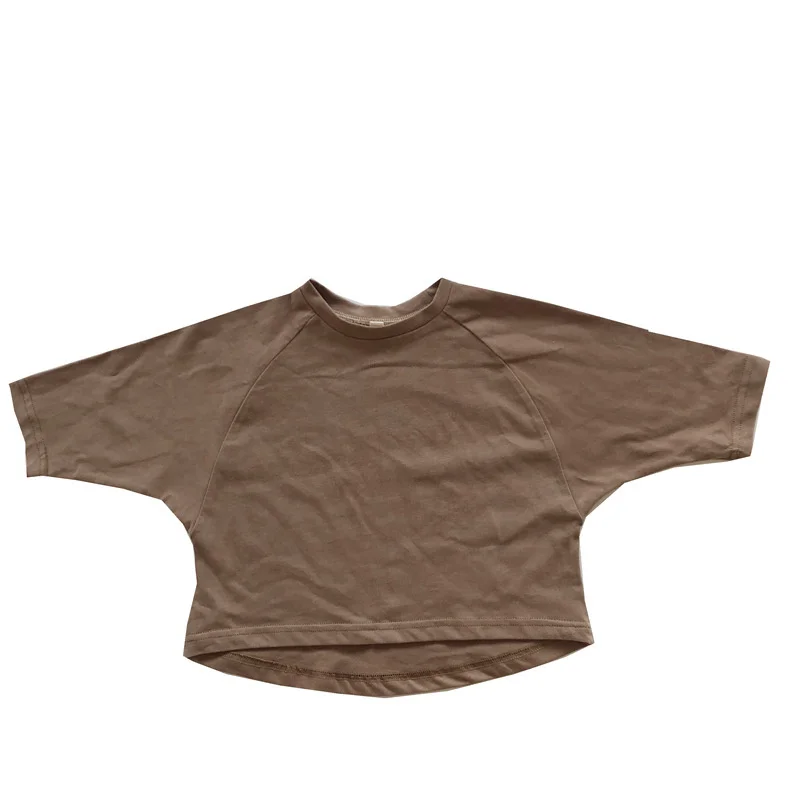 Pavasarį Vaikų Long Sleeve T-shirt Vaikai Kietas Medvilnės marškinėliai Berniukui Vaikas Vaikinų Ir Merginų Topai Marškinėliai Vaikų Tees