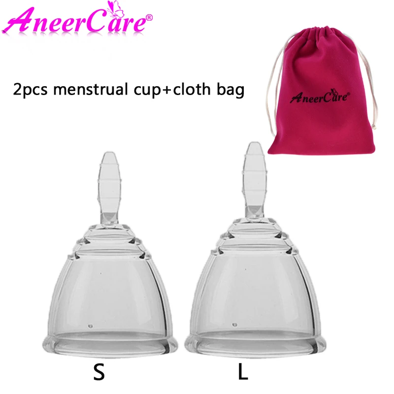 2vnt Copa menstruacinis puodelis coletor menstruacijų makšties copa menstruacijų de silicona medica coppetta mestruale lady cup