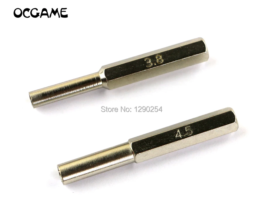OCGAME 5pairs=10vnt 3.8 mm, 4,5 mm Gamebit Hex Įrankis Tiek Atsuktuvas už N64 už NGC už SNES Konsolės SEGA Žaidimas Kasetė