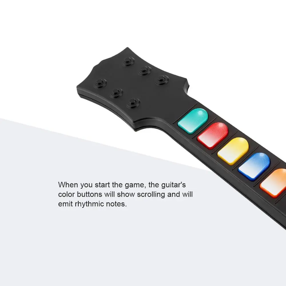 Guitar Hero Valdiklis su Dirželiu Diržas Nintend Wiipad Nuotolinio Gamepad Valdiklį Konsolę, Visos Guitar Hero Žaidimai ir Roko grupių skaičius 2/3